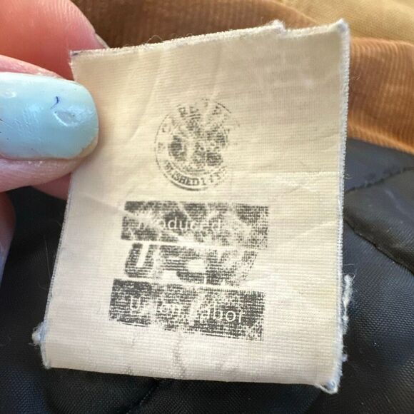 Vintage Carhartt Jacket Mens Quilted Liner Brown Canvas Workwear WELL LOVED - Picture 12 of 15